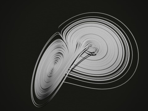 Strange Attractors Renders